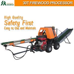 [Hot Item] Log Splitter 30t Hydraulic Firewood Processor High-Effecient Wood Processor