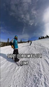 "I bet I can hit that jump" #snowboard #winter #snowboarding