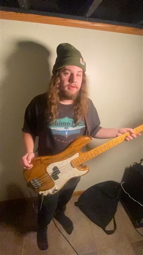 Shoutout Gavin’s new bass 🎸🫶 Come hear it’s beautiful sound at an upcoming show! #band #music #funny #akron | Funeral Proposals