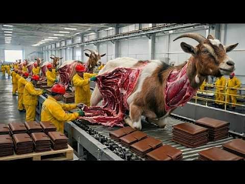 How Goat Leather Turns Into Luxury Wallets 😱 Inside Factory | From Farm to Market