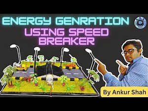 ⚡ Power Generation Using Speed Breaker | Innovative Energy Project 🌍 #diy #schoolproject