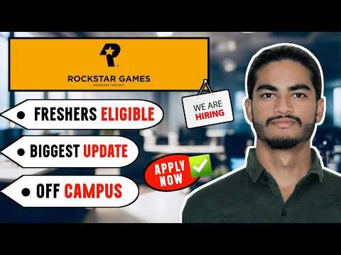 Rockstar Games Hiring Associate QA Tester – Game Functionality | Gaming Industry Jobs