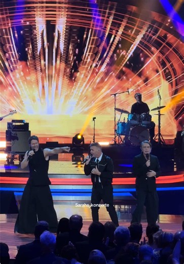 Take That bei der Goldenen Henne in Leipzig