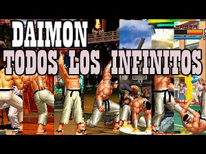 All GORO DAIMON Infinite Combos - The King Of Fighters