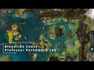 [Guild Wars 2] Jumping Puzzle Guide: Bloodtide Coast - Professor Portmatt's Lab
