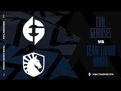 EG vs. TL - Week 4 Day 2 | LCS Spring Split | Evil Geniuses vs. Team Liquid Honda (2023)