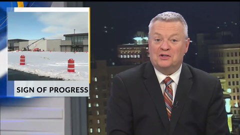 Sign goes up at new grocery store in Ausintown