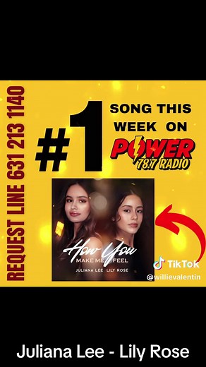 The Freestyle song everyone is talking about! Lily Rose - Juliana Lee “How you make me feel”. Still at the top of the charts on Amazon #2 and iTunes #3 on the dance charts. CD available on www.artistikrecordings.com Thank you all who have supported, downloaded the song, added song to your playlists, purchased a CD, shared videos, created TikTok videos with they song and all the amazing DJs who have played it in their sets. The girls really appreciate it #alldjs #howyoumakemefeel #lilyrose #julia