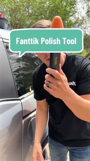 Compact Cordless Car Buffer Kit for Easy Detailing