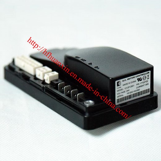 [Hot Item] Curtis programmierbarer Permanentmagnetantriebsmotorsteuerung Modell 1212p-2501 24V 90A Elektrischer Golfwagen