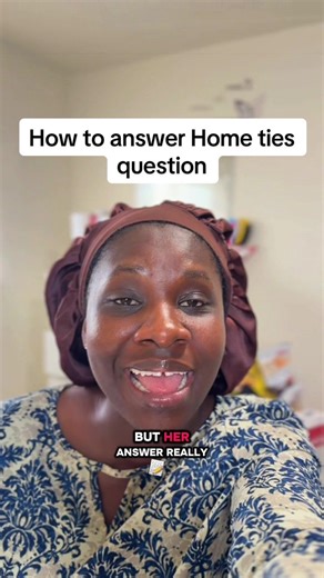 This is another way of tackling a home tie question during the visa interview! #creatorsearchinsights #studyabroadlife #collegeapplications #tipss #fyppppppppppppppppppppppppppppppppppppp