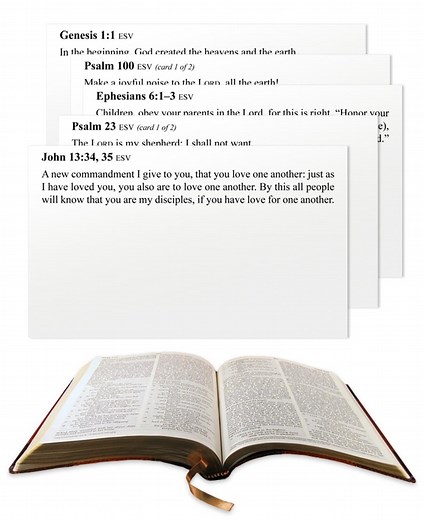 Scripture Memory Verse Cards - Simply Charlotte Mason