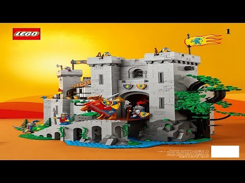 LEGO instructions - Creator Expert - 10305 - Lion Knights' Castle (Book 1)