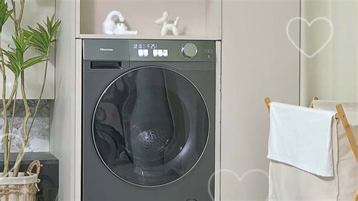 洗衣服从此不再烦恼，海信洗衣机X10系列解放双手！智能投放、深层洁净、静音节能，洗衣烘干一步到位。出差回家衣物即洗即穿，宝妈带娃也能轻松应对，省时省心更护衣，智