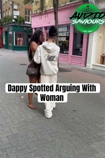 Dappy Spotted Arguing With Woman #Dappy