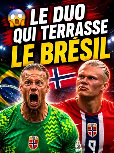 🤯 The goalkeeper demoralizes Brazil… Haaland does the rest!