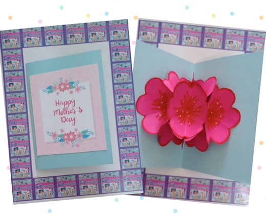 46K views · 389 reactions | Tarjeta con Flores #diy #tutorial #manualidades #diadelamadres | Gio Mini Tutoriales | Facebook