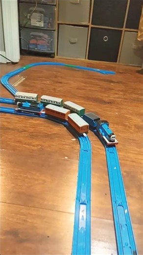 Edward pulling Branchline Coaches #thomasandfriends #youtube #shorts #train #plarail #ttte