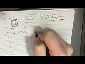 A rectangular box with square base and no top is to have a volume