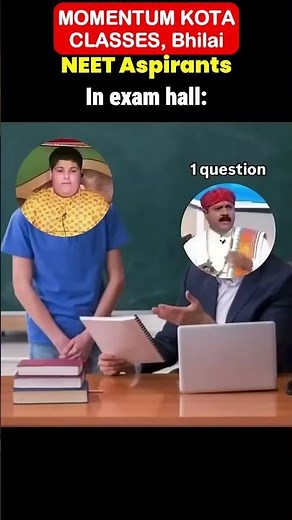 Exam Se Pehle: “Mujhe Farak Nahi Padta” 🤡 | Exam Day: Shant 😐 #funny #newshorts #neetaspirants #neet