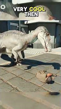 JWE3's New Irritator Has A Brutal Human Kill Animation #JWE3 #jurassicworldevolution3