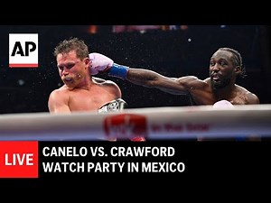 Canelo Alvarez vs. Terence Crawford: LIVE watch party in Mexico