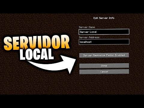 COMO CREAR un SERVIDOR de MINECRAFT DESDE TU PC - SERVER LOCAL HOST