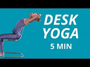 5-minute Chair Yoga Routine for office workers