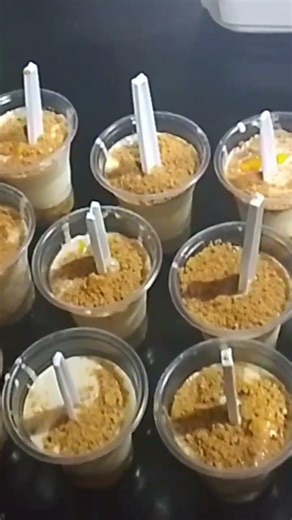 home made manggo graham ice cream drop