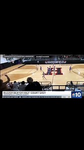 Tie game in OT with 2 seconds left on the clock...and a spot in the championship game on the line! As seen live on GameChanger #basketball #basketballislife #halfcourtshot | GameChanger