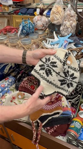In this video, Eric introduces a new range of hand-knit hats and mittens lined with polar fleece and available here at GJDE Enterprises Ltd - The Alphabet Store. | GJDE Enterprises Ltd. - The Alphabet Store