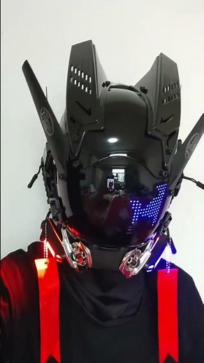 Full Cyber Loadout 🔋 Mask x Outfit #techwear #style