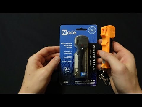 Triple Action Pepper Spray with Tear Gas by Mace - Tested and Reviewed