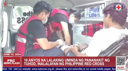 PRC NEWS FLASH 15 June 2024 #PRC #alwaysfirstalwaysreadyalwaysthere | Philippine Red Cross