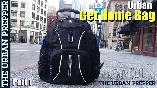 Urban get home bag designed for smarter, faster city escapes
