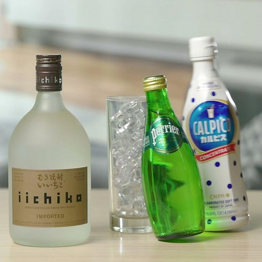 iichiko Calpico Chu-Hi Recipe #Shorts