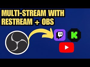 How to Multi-stream Using Restream on OBS - Post Twitch TOS Update 2023