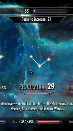 Nate Gaming on Instagram: "Level Restoration FAST in Skyrim! 🌟 #skyrim #skyrimanniversaryedition"