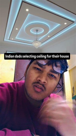 रविशंकर मंडल on Instagram: "Papa ke aage koi bol skta hai kya.🤙 #indiandad #trending #viral #viralvideos #reels indian ceiling indian dads obsession with flower cieling , speed skip skip"