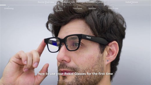 2.8K views · 33 reactions | Day 1 on @Kickstarter  Unbox the future with Rokid Glasses. Experience the design, the details, the moment AI comes alive.  Early backers unlock exclusive rewards: https://bit.ly/4orqk5B #Rokid #Rokidglasses | Rokid Global | Facebook
