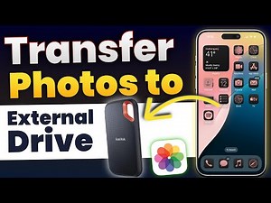 How to Backup iPhone Photos to External Drive? Export Backup Photos from iPhone to External Drive