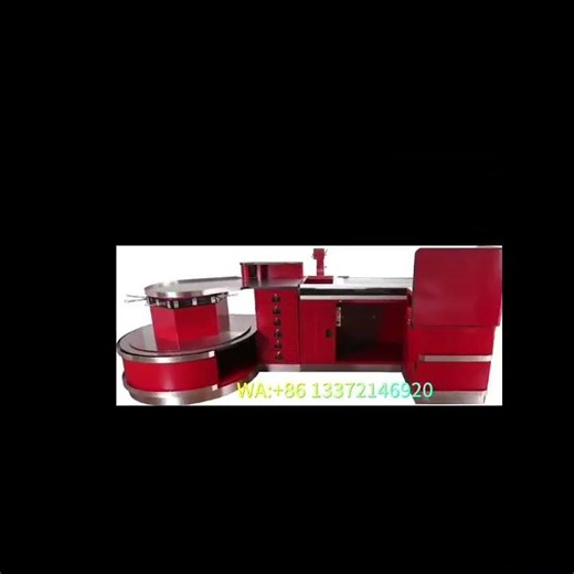 Checkout counter # cashier desk # cashier counters # promotion desk #fruits and vegetable rack