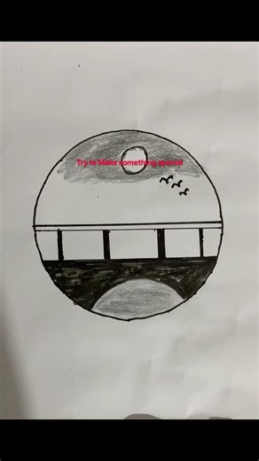 Beautiful Sunset Drawing with Pencil🌅 | Easy Pencil Art