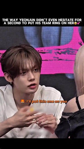 Yeonjun is literally the sweetest!🥹💕
