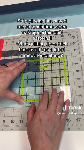 Efficient Strip Piecing Techniques for Quilting