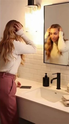 Another day at the office... #grwm #oodt #makeup #transformation #tg #mtf #boytogirl #femboy #ai