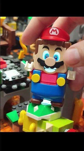 Mario Classic Bowsers Castle Fight | How to save Peach und kill Bowser #shorts