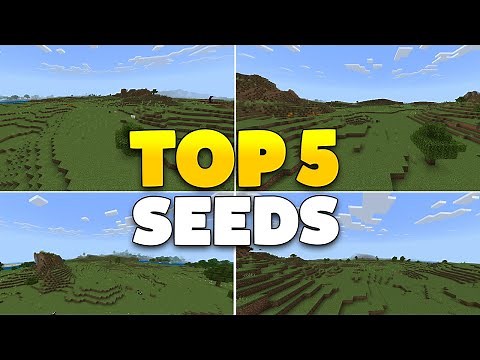 TOP 5 BEST Plains Biome Seeds for Minecraft 1.21 (Java & Bedrock) | Minecraft Seeds