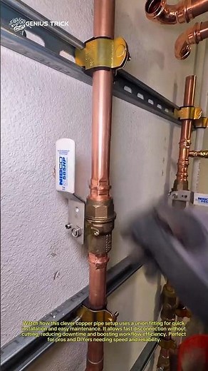 This Plumbing Trick Will Save You Hours (Genius Pipe Fix!)