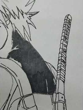 ART sketching | Naruto | kakashi sketch pencil drawing colour sketch